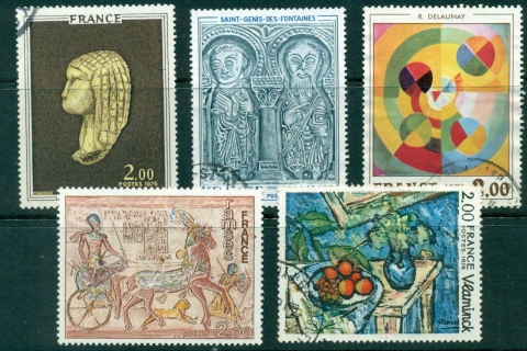 France-1976-Art-5-MUH-FU-Lot29195