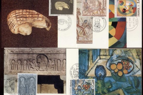 France-1976-Art-5x-Maxicards