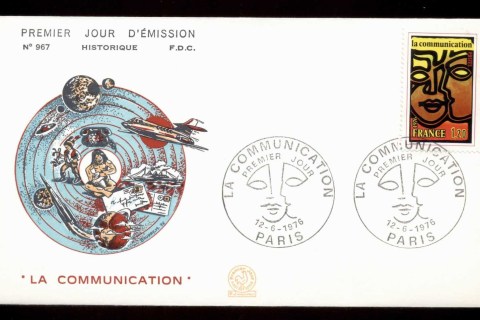 France-1976-Communication-FDC