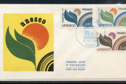 France-1976-UNESCO-FDC