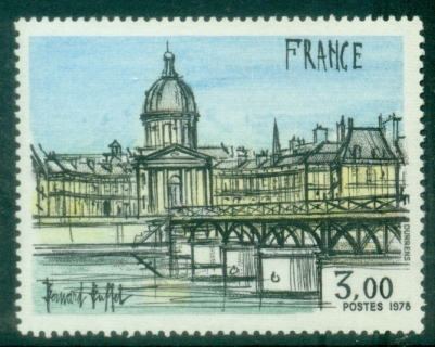 France-1978-Painting-of-Bridge-MUH