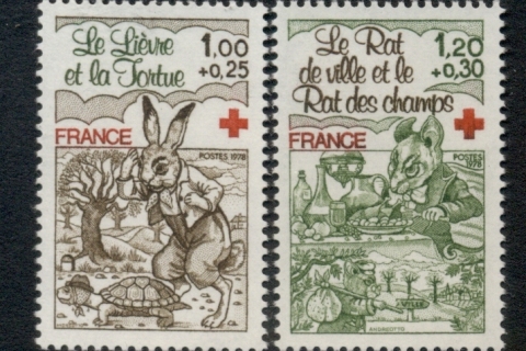 France-1978-Red-Cross-MUH