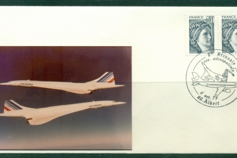 France-1979-Aerospace-Concorde-Photo-FDC