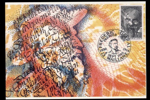 France-1980-Frederic-Mistral-Maxicard