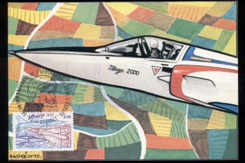 France-1981-Space-Aeronautics-Exhibition-Maxicard