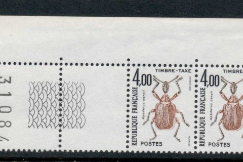 France-1982-83-Postage-Due-Beetles-4f-pr-MUH