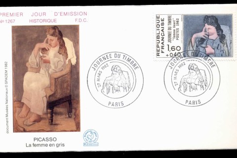 France-1982-Stamp-Day-FDC