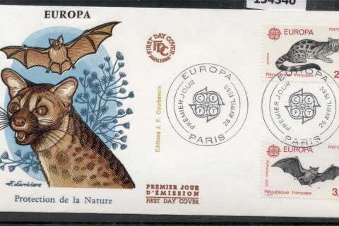 France-1986-Europa-Environment-FDC