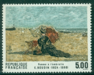 France-1987-Painting-by-Eugene-Boudin-MUH