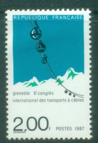 France-1987-Sixth-International-Cable-Transport-Congress-Grenoble-MLH
