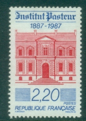 France-1987-The-100th-Anniversary-of-Pasteur-Institute-MLH