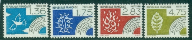 France-1988-Elements-Precanceled-MLH