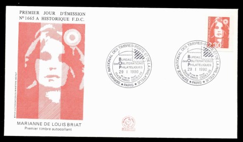 France-1990-Marianne-2-30f-FDC