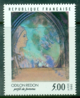 France-1990-Painting-by-Odilon-Redon-MUH
