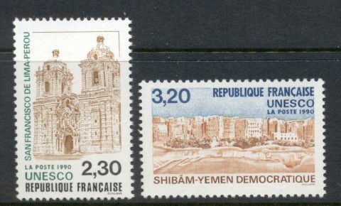 France-1990-UNESCO-Historic-Sites-MUH