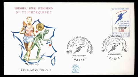 France-1991-Winter-Olympics-Albertville-FDC