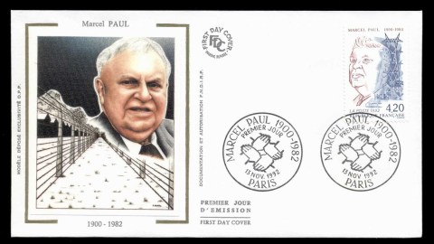 France-1992-Marcel-Paul-FDC