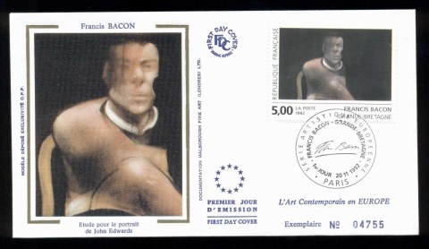 France-1992-Portrait-Study-FDC