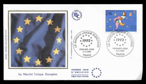 France-1992-Single-European-Market-FDC