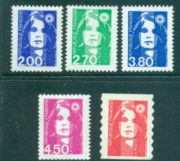 France-1993-6-Marianne-Asst-5-MUH-lot35910