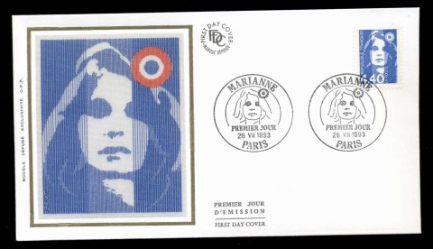 France-1993-Marianne-4-40f-FDC