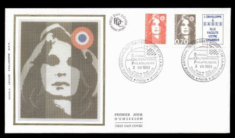 France-1993-Marianne-70c-Forever-FDC