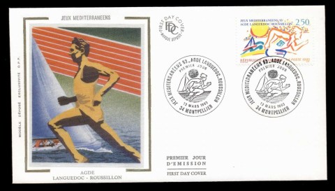 France-1993-Mediterranean-Youth-Games-FDC