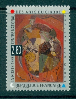 France-1993-National-Circus-Centre-MUH-lot35872