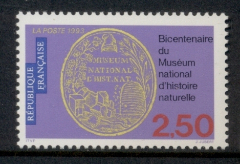 France-1993-Natural-History-Museum-MUH