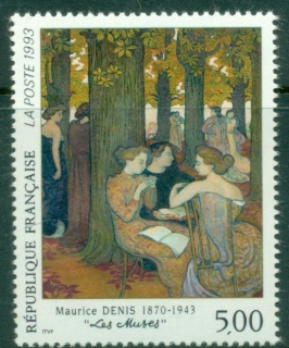 France-1993-Painting-by-M.-Denis
