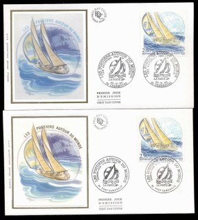 France-1993-Whitbread-Yacht-race-2x-FDC