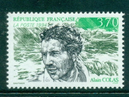 France-1994-Alain-Colas-sailor-MUH-lot35906