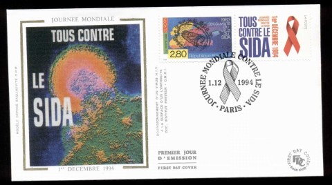 France-1994-Anti-AIDS-FDC