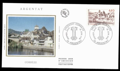 France-1994-Argentat-FDC