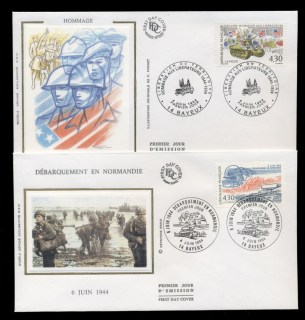 France-1994-D-Day-Landings-2x-FDC