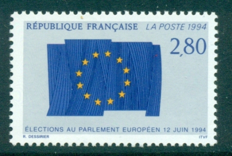 France-1994-European-Parliamentary-Elections-MUH-lot35879