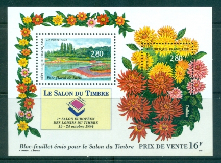 France-1994-European-Stamp-Exhibition-MS-MUH-lot35909