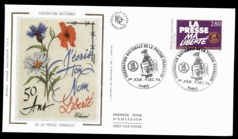 France-1994-Free-Press-FDC