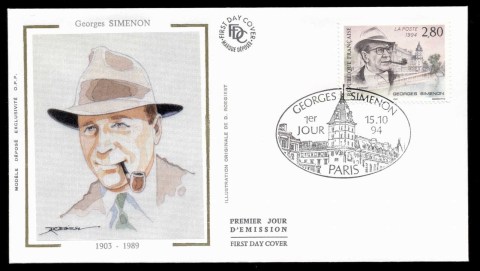 France-1994-Georges-Simenon-FDC