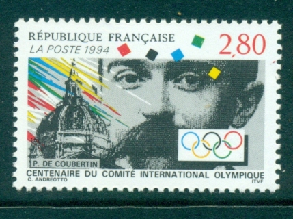 France-1994-Olympic-Committee-MUH-lot35892