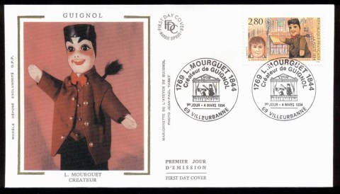 France-1994-Puppets-FDC