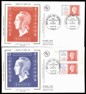 France-1994-Stamp-Day-2x-FDC