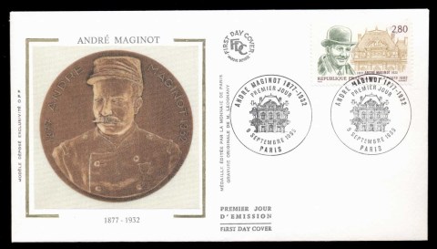 France-1995-Andre-Maginot-FDC