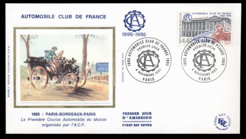 France-1995-Automobile-Club-FDC