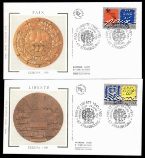 France-1995-Europa-2x-FDC