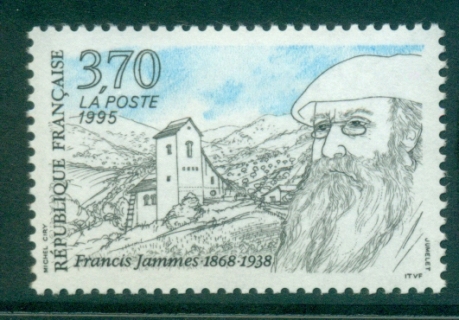 France-1995-Francis-Jammes-MUH-lot35980