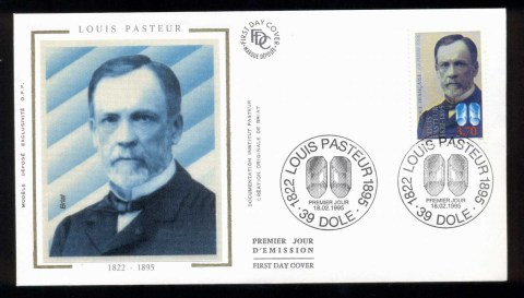 France-1995-Louis-Pasteur-FDC