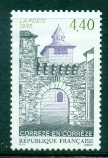 France-1995-Town-of-Coreze-MUH-lot35967