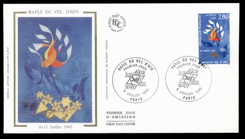 France-1995-Velodrome-dHiver-raid-FDC