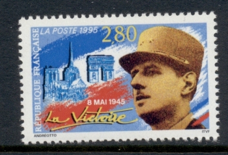 France-1995-WWII-50th-Anniv-MUH